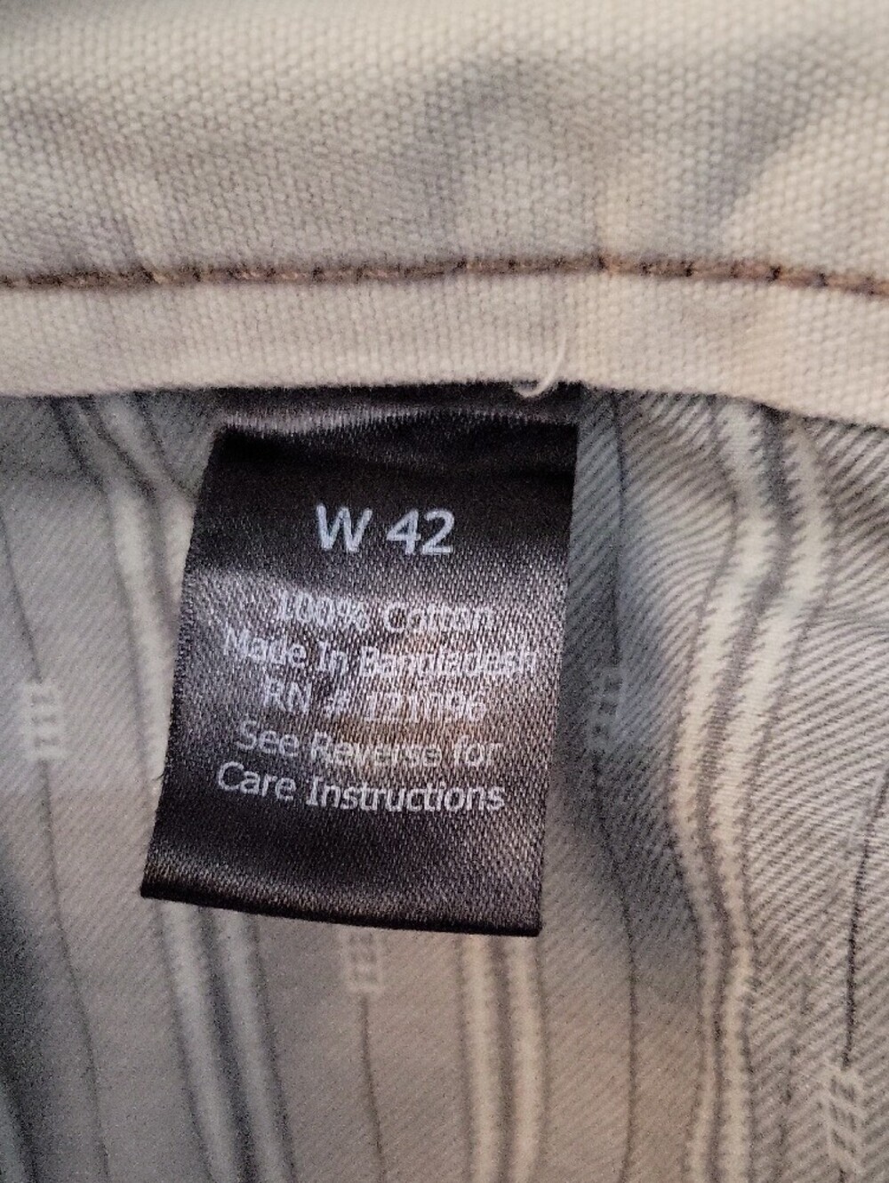 Weatherproof Men's Light Gray Camouflage Cargo Shorts Waist 42 - Picture 3 of 10